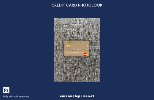 modello frontale photolook mastercard Polonia Banca Intesa stile verificato